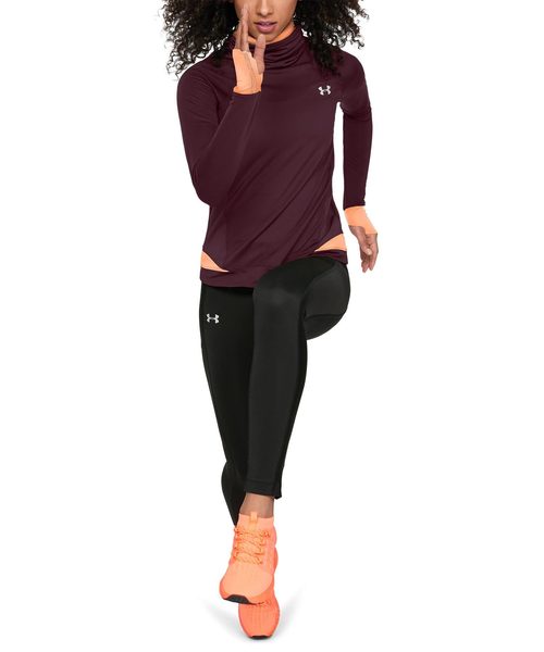 UNDER ARMOUR(アンダーアーマー)の「レディース ランニングミッドレイヤー / コールドギアリアクターランファネル【セットアップ対応商品】(その他トップス・レディース・マルーン/ブラック・SM/LG/MD/XL)」の18枚目の写真