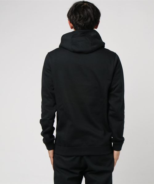 NIKE（ナイキ）の「WEGO/NIKE ロゴプルパーカー（パーカー・メンズ・ブラック/レッド/イエロー/杢グレー・MEDIUM/LARGE）」の5枚目の写真