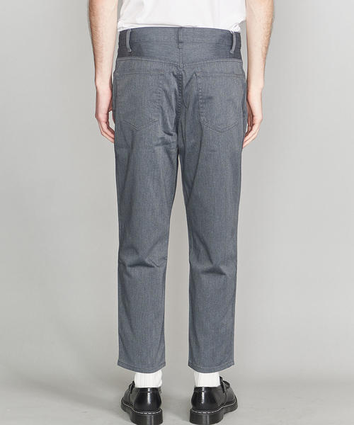 BEAUTY&YOUTH UNITED ARROWS（ビューティーアンドユースユナイテッドアローズ）の「by ワイド テーパード チノパンツ ◆（チノパンツ・メンズ・ダークグレー/ブラック/ベージュ/ネイビー・SMALL/LARGE/X-LARGE/MEDIUM）」の15枚目の写真