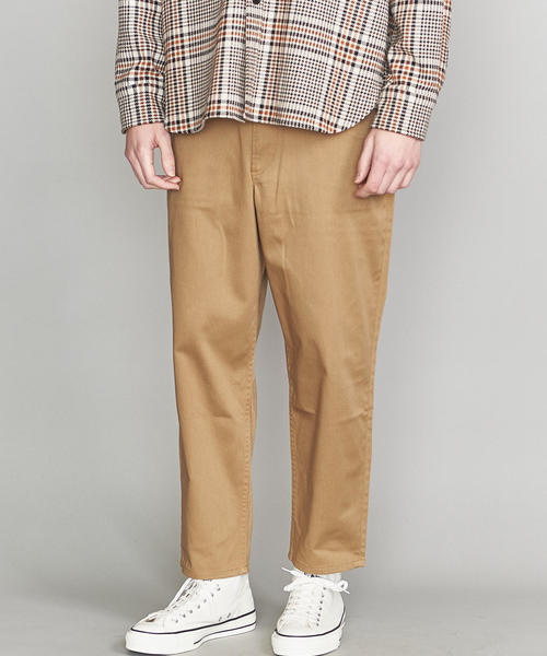 BEAUTY&YOUTH UNITED ARROWS（ビューティーアンドユースユナイテッドアローズ）の「by ワイド テーパード チノパンツ ◆（チノパンツ・メンズ・ダークグレー/ブラック/ベージュ/ネイビー・SMALL/LARGE/X-LARGE/MEDIUM）」の10枚目の写真