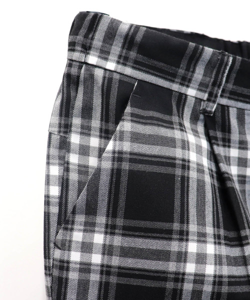 Confirm（コンファーム）の「Confirm / コンファーム チェックワイドパンツ（その他パンツ・メンズ・ブラック/ベージュ/グレー/ブラウン・M/L）」の12枚目の写真