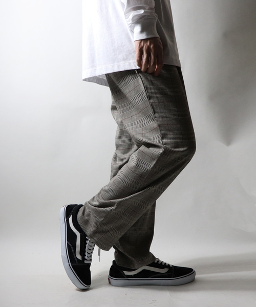 Confirm（コンファーム）の「Confirm / コンファーム チェックワイドパンツ（その他パンツ・メンズ・ブラック/ベージュ/グレー/ブラウン・M/L）」の14枚目の写真