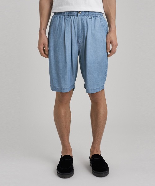 Saturdays NYC(サタデーズ ニューヨークシティ )の「Keigo Denim Short(その他パンツ・メンズ・ブラック系その他/ブルー系その他・M/S/XL/L/XS)」の2枚目の写真