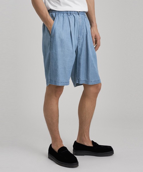 Saturdays NYC(サタデーズ ニューヨークシティ )の「Keigo Denim Short(その他パンツ・メンズ・ブラック系その他/ブルー系その他・M/S/XL/L/XS)」の10枚目の写真
