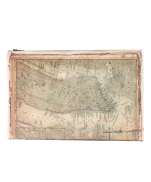 And A(アンドエー)の「転写クラッチ (MATATABI)(クラッチバッグ・メンズ・ブラック/ブラウン/カーキ/ベージュ・FREE)」の9枚目の写真