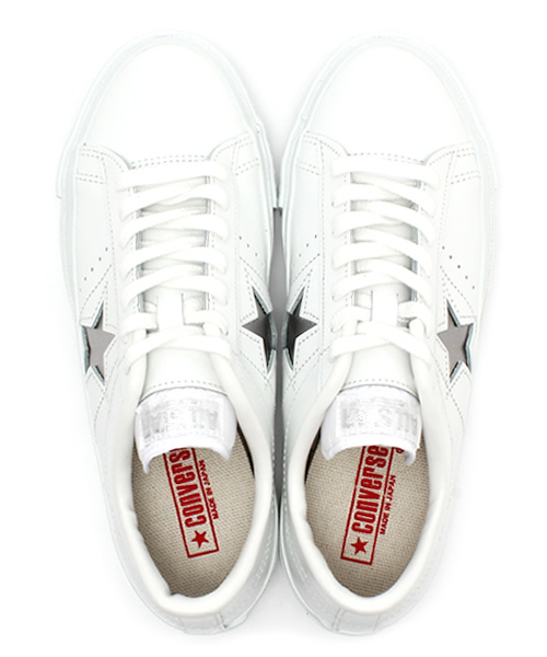 CONVERSE（コンバース）の「ONE STAR J MT/ワンスターJ MT（スニーカー・メンズ・ブラック×ゴールド/ホワイト×シルバー・9.5/5.5/8.5/10.5/6/7/9/6.5/5/8/4.5/7.5）」の3枚目の写真