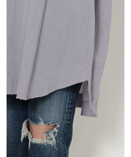 Ungrid（アングリッド）の「コットンガーゼスキッパーブラウス（シャツ/ブラウス・レディース・オフホワイト/イエロー/ブルー・FREE）」の15枚目の写真