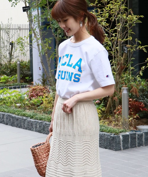 Champion(チャンピオン)の「【Champion】MADE IN USA T1011 PrintT-SHIRTS(Tシャツ/カットソー・レディース・ネイビー/グレー/ホワイト/グレー系その他/ホワイト系その他・L/S/M)」の7枚目の写真