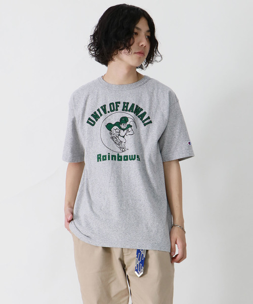 Champion(チャンピオン)の「【Champion】MADE IN USA T1011 PrintT-SHIRTS(Tシャツ/カットソー・レディース・ネイビー/グレー/ホワイト/グレー系その他/ホワイト系その他・L/S/M)」の11枚目の写真