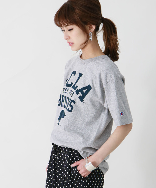 Champion(チャンピオン)の「【Champion】MADE IN USA T1011 PrintT-SHIRTS(Tシャツ/カットソー・レディース・ネイビー/グレー/ホワイト/グレー系その他/ホワイト系その他・L/S/M)」の13枚目の写真