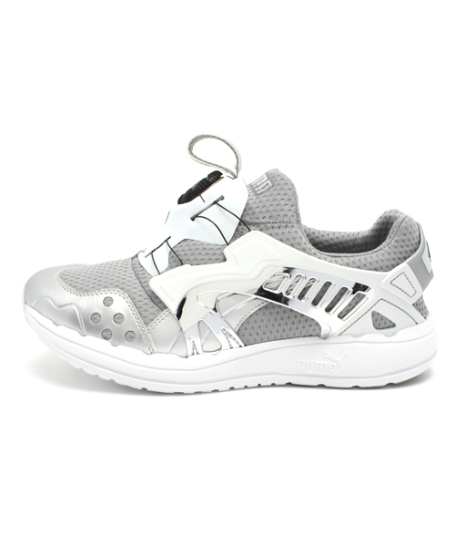 PUMA（プーマ）の「フューチャーディスク LT オピュレンス - progressive youth（スニーカー・メンズ・ブラック/グレー・25cm/27cm/27.5cm/28cm/31cm/29cm/28.5cm/26.5cm/30cm/25.5cm/26cm）」の3枚目の写真