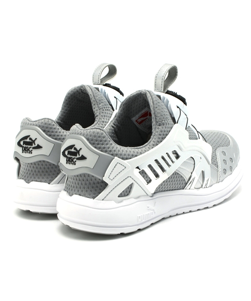 PUMA（プーマ）の「フューチャーディスク LT オピュレンス - progressive youth（スニーカー・メンズ・ブラック/グレー・25cm/27cm/27.5cm/28cm/31cm/29cm/28.5cm/26.5cm/30cm/25.5cm/26cm）」の5枚目の写真