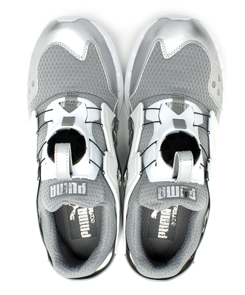 PUMA（プーマ）の「フューチャーディスク LT オピュレンス - progressive youth（スニーカー・メンズ・ブラック/グレー・25cm/27cm/27.5cm/28cm/31cm/29cm/28.5cm/26.5cm/30cm/25.5cm/26cm）」の11枚目の写真