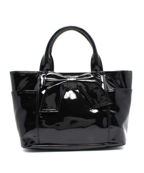 ANY SIS（エニィスィス）の「エナメルリボンバッグ（トートバッグ