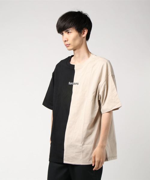Burner（バーナー）の「【06 BURNER SELECT】裾ドローコードバイカラーロゴﾞ刺繍ビッグTシャツ（Tシャツ/カットソー・メンズ・ブラック系その他/ブラック系その他2/ブラック系その他3・L/M）」の7枚目の写真