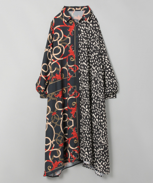 Jeanasis ジーナシス の アソートパターンキリカエワンピース ワンピース Wear