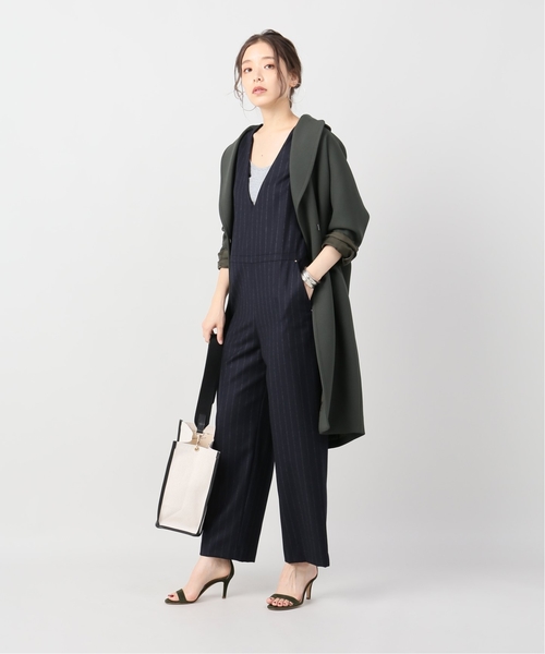 VERMEIL par iena(ヴェルメイユパーイエナ)の「【COUTURE DADAM/クチュール ド アダム】ジャンプスーツ◆(サロペット/オーバーオール・レディース・ネイビー・38/36)」の3枚目の写真