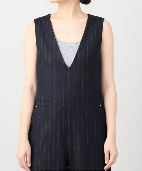 VERMEIL par iena(ヴェルメイユパーイエナ)の「【COUTURE DADAM/クチュール ド アダム】ジャンプスーツ◆(サロペット/オーバーオール・レディース・ネイビー・38/36)」の7枚目の写真