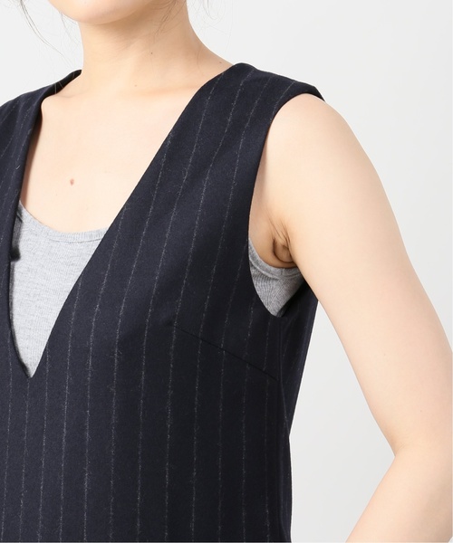 VERMEIL par iena(ヴェルメイユパーイエナ)の「【COUTURE DADAM/クチュール ド アダム】ジャンプスーツ◆(サロペット/オーバーオール・レディース・ネイビー・38/36)」の10枚目の写真
