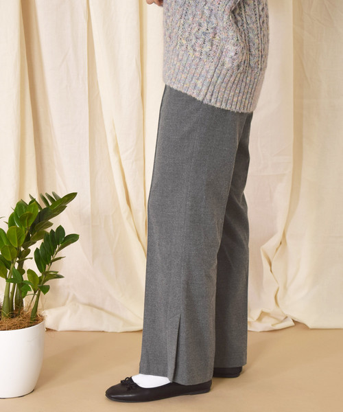 w closet（ダブルクローゼット）の「ステッチ入りセミフレアパンツ（その他パンツ・レディース・アイボリー/トップグレー/ピンク系その他・FREE）」の8枚目の写真
