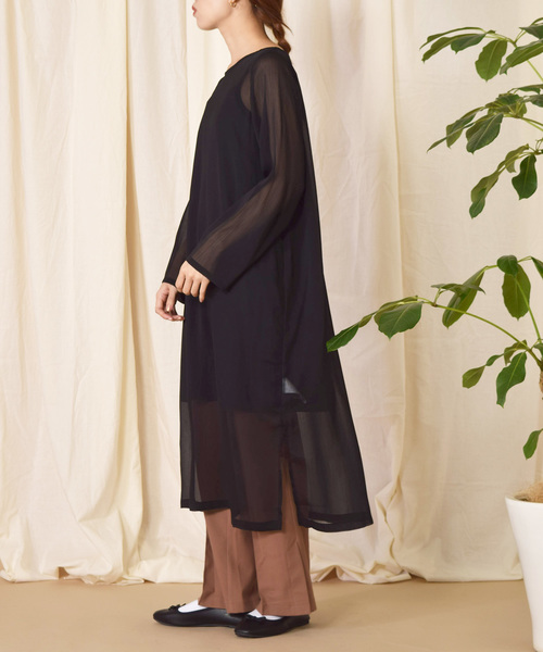w closet（ダブルクローゼット）の「ステッチ入りセミフレアパンツ（その他パンツ・レディース・アイボリー/トップグレー/ピンク系その他・FREE）」の13枚目の写真