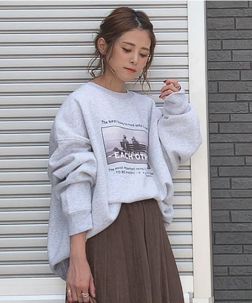 JACKROSE(ジャックローズ)の「WEARISTA yun×JACKROSE-BIGシルエット・スウェット(スウェット・メンズ・ホワイト/ブラック/グレー・M/L)」の6枚目の写真