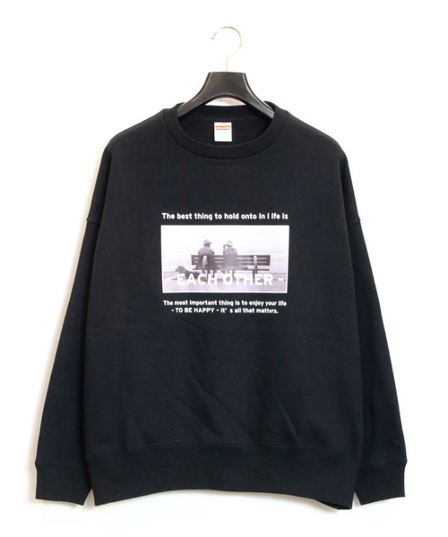 JACKROSE(ジャックローズ)の「WEARISTA yun×JACKROSE-BIGシルエット・スウェット(スウェット・メンズ・ホワイト/ブラック/グレー・M/L)」の14枚目の写真