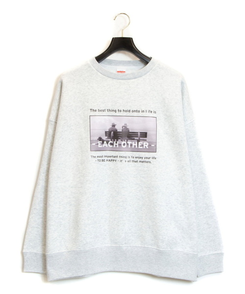 JACKROSE(ジャックローズ)の「WEARISTA yun×JACKROSE-BIGシルエット・スウェット(スウェット・メンズ・ホワイト/ブラック/グレー・M/L)」の15枚目の写真