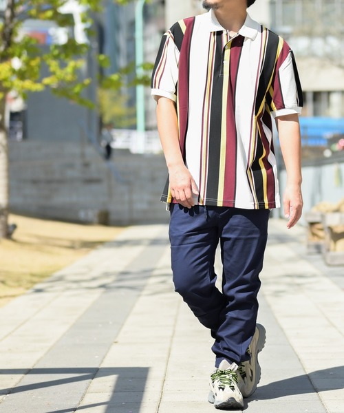 JOHN'S CLOSET(ジョンズクローゼット)の「【i】ストレッチツイルジョガーパンツ(チノパンツ・メンズ・ベージュ/カーキ/ネイビー/ホワイト/ブラック・MEDIUM/LARGE/X-LARGE/SMALL)」の16枚目の写真