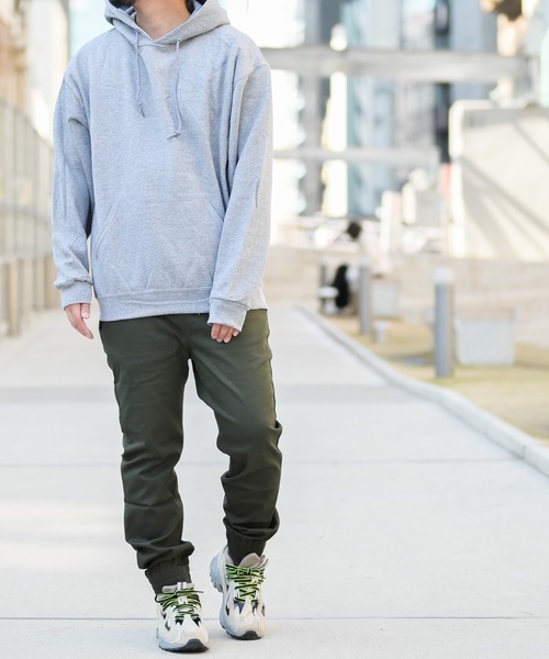 JOHN'S CLOSET(ジョンズクローゼット)の「【i】ストレッチツイルジョガーパンツ(チノパンツ・メンズ・ベージュ/カーキ/ネイビー/ホワイト/ブラック・MEDIUM/LARGE/X-LARGE/SMALL)」の20枚目の写真