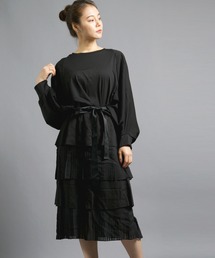 CERCA - FASHION�i�`�F���J - �t�@�b�V�����j�́uWHITE/�|���`×�V�t�H���ؑփX�J�[�g�i�X�J�[�g�j�v