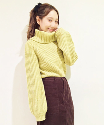 Kastane | 【Kastane】エアスオフタートル(ニット/セーター)
