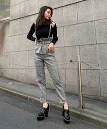 ENVYM | コルセットレイヤーテーパードＰＴ(その他パンツ)