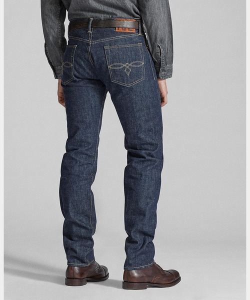 RRL デニム ストレートパンツ 本場USA製【RRL】ロー ストレートフィット Selvedge ジーンズ