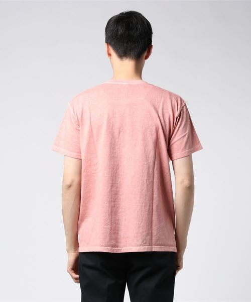 Good On（グッドオン）の「グットオン SHORT SLEEVE CREW NECK TEE（Tシャツ/カットソー・メンズ・コーラル/ブラウン・S/M/L/XL）」の4枚目の写真