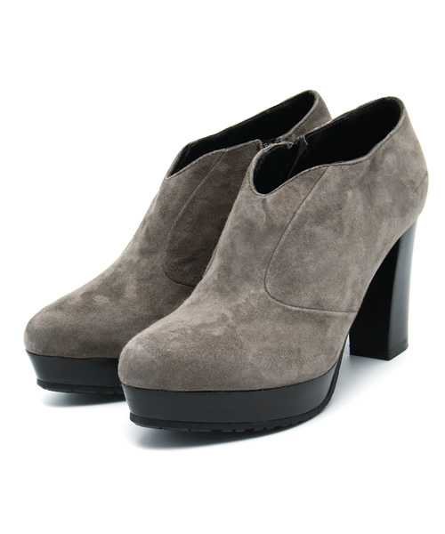 ROSE BUD（ローズバッド）の「(FABBRICA MORICHETTI)16583V0 CAMOSCIO PLATFORM BOOTY ...