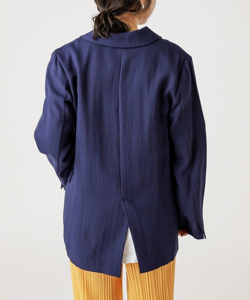 mystic 金ボタンテーラージャケット ネイビー mystic（ミスティック）の「金ボタンダブルテーラージャケット