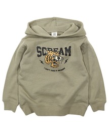 devirock | デビラボ プリント裏毛プルパーカー(パーカー)