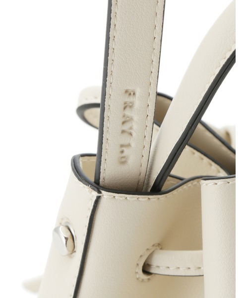 FRAY I.D フレイアイディー★新品タグ付 メタルハンドルバッグ 限定色レア FRAY I.D（フレイアイディー）の「メタルハンドルバッグ