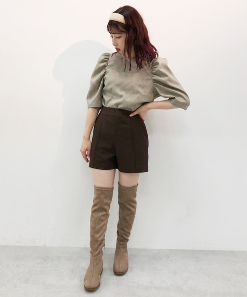 one after another NICE CLAUP（ワンアフターアナザーナイスクラップ）の「袖コンシャスアソートブラウス（シャツ/ブラウス・レディース・アイボリー/ブラック/ブラウン系その他/ベージュ系その他・FREE）」の14枚目の写真