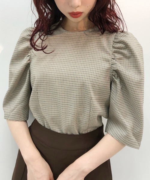 one after another NICE CLAUP（ワンアフターアナザーナイスクラップ）の「袖コンシャスアソートブラウス（シャツ/ブラウス・レディース・アイボリー/ブラック/ブラウン系その他/ベージュ系その他・FREE）」の15枚目の写真