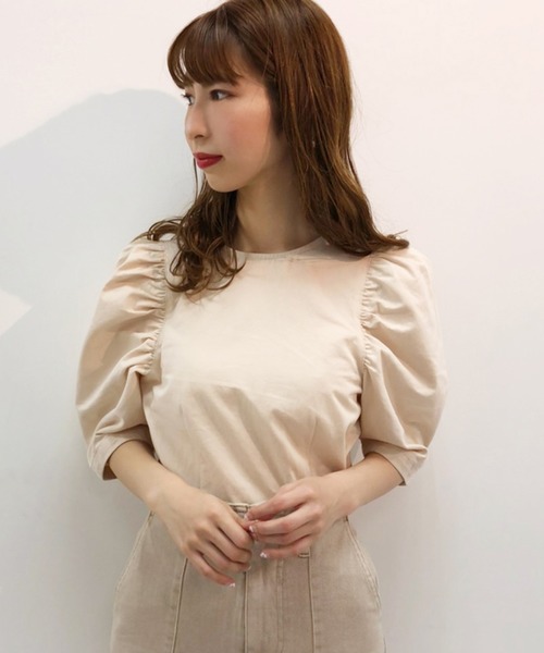 one after another NICE CLAUP（ワンアフターアナザーナイスクラップ）の「袖コンシャスアソートブラウス（シャツ/ブラウス・レディース・アイボリー/ブラック/ブラウン系その他/ベージュ系その他・FREE）」の19枚目の写真