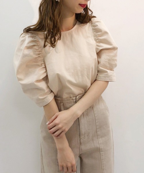 one after another NICE CLAUP（ワンアフターアナザーナイスクラップ）の「袖コンシャスアソートブラウス（シャツ/ブラウス・レディース・アイボリー/ブラック/ブラウン系その他/ベージュ系その他・FREE）」の20枚目の写真