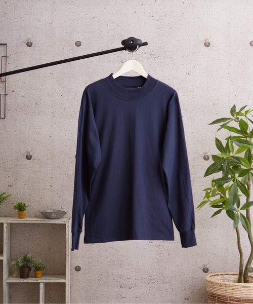 LIFEWEAR/ライフウェア】LONG SLEEVE MOCKNECK TEE (UN)（T