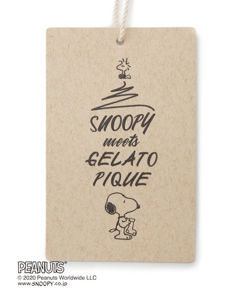 gelato pique（ジェラートピケ）の「【PEANUTS】ティッシュケース