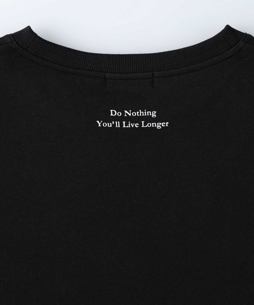 Right-on（ライトオン）の「【BRANDALISED】バンクシープリントスウェット（スウェット・レディース・ホワイト/ブラック/ブラウン/オフホワイト/ダークグレー/ブルー/ダークブラウン/キナリ/ピンク/グレー・M/L）」の21枚目の写真