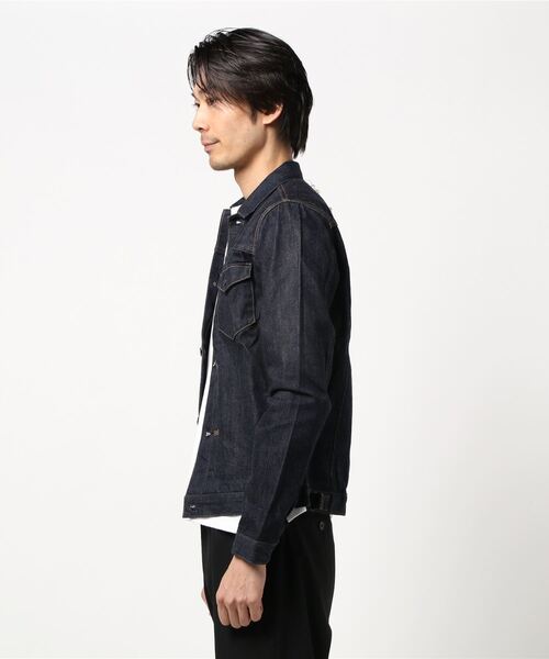 Kurowear Jacket KURO(クロ)の「【Bs】【it】【KURO クロ】Gジャン / CROW DENIM JACKET ONE WASH(デニムジャケット ...