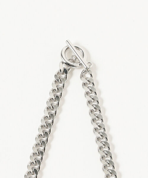 Ray BEAMS（レイビームス）の「Ray BEAMS / マンテル キヘイチェーン ネックレス（ネックレス・レディース・シルバー/ゴールド・ONE SIZE）」の5枚目の写真