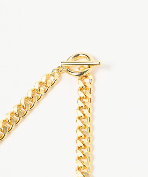 Ray BEAMS（レイビームス）の「Ray BEAMS / マンテル キヘイチェーン ネックレス（ネックレス・レディース・シルバー/ゴールド・ONE SIZE）」の7枚目の写真