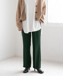 LOWRYS FARM | ツイルカラーフレアパンツ　925462(その他パンツ)